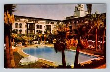 Riverside CA-California, Mission Inn, Advertising, Antique Vintage Postcard picture