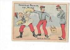 Chromo Chocolat Besnier Soldiers Bataille Of Roll picture