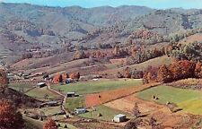 Blowing Rock NC North Carolina Blue Ridge Parkway Aerial View Vtg Postcard C14 picture