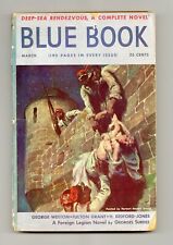 Blue Book Pulp / Magazine Mar 1940 Vol. 70 #5 GD/VG 3.0 TRIMMED picture
