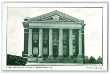 c1940s First Methodist Church Exterior Shreveport Louisiana LA Unposted Postcard picture