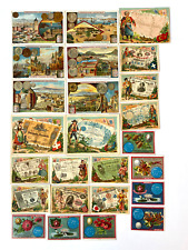 1890s - Mixed Lot of 18 Tobacco Cards Mogul Liebig's picture