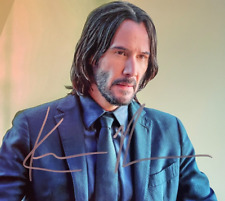 KEANU REEVES Signed [JOHN WICK] 8x10 Glossy Photo/Original Autograph Signature picture
