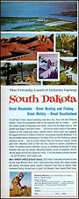 1963 South Dakota dept of highways vacation tourism vintage photo Print Ad adl73 picture