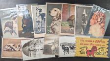 Small Lot 12 Dog Postcards Great Dane Spaniel Collie Malamute Boxer all Vintage picture