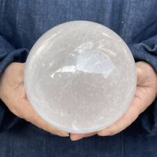 100MM Large Clear Crystal Ball Magic Ball Divination Hand Carved Crystal Sphere picture
