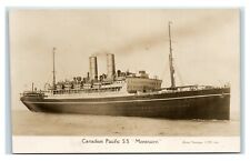 Postcard Canadian Pacific SS Montnairn RPPC U1 picture