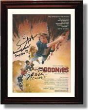 16x20 Framed Sean Astin and Jeff Cohen Autograph Promo Print - Goonies picture