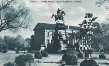 Postcard VA Richmond Virginia George Washington Statue Unposted Vintage PC J2422 picture