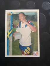 1994 Martin Dahlin Sweden Upper Deck World Cup Foot Card #73 picture
