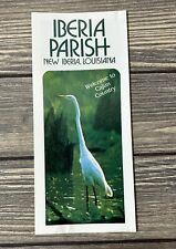 Vintage Iberia Parish New Iberia Louisiana Welcome To Cajun Country Brochure picture