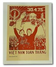 Vietnam War Propaganda Poster 1975 Total Victory Over The American Forces 12x16 picture