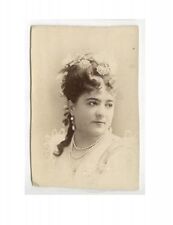 c1870 Small Albumen Print Marie Aimée Opera Singer, Less Common Younger picture