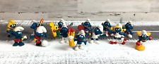 Vintage Smurf Lot Of 13 picture