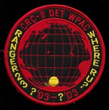 USN VQ-1 CRC-8 Det WPAC 03-03 Patch CIRCLE picture
