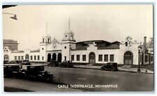 Indianapolis Indiana RPPC Photo Postcard Cadle Tabernacle Exterior Building 1940 picture