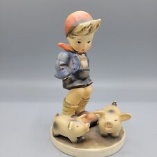 Hummel Figurine Farm Boy With Pigs 5 1/4