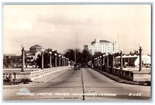 c1940's Causeway Looking Towards Clearwater Florida FL RPPC Photo Postcard picture