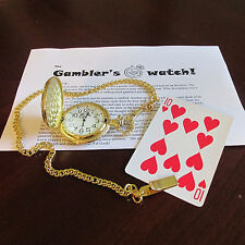 The GAMBLER'S WATCH - Story Telling Mental & Card Magic Effect with Pocket Watch picture