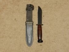 USN Mark 1 Knife And Scabbard Camillus Nord -6804 BM US Navy Mk1 Fighting Knife picture
