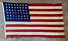 Original Vintage WWII Era Defiance Annin 48 STARS U.S. FLAG 4x6 FT picture