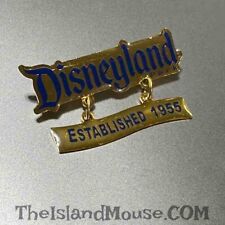 Rare Disney LE Disneyland Cast Member Dangle Established 1955 Pin (UD:10664) picture