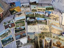 Vintage USA States Postcard ephemera Collection Mixed Lots - Used & new-history picture