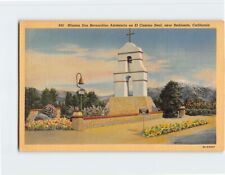 Postcard Mission San Bernardino Asistencia on El Camino Real California USA picture