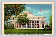 Nashville TN-Tennessee, Social Religious Building, Vintage c1934 Postcard picture