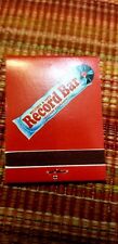 Vintage Matchbook Records & Tapes Bar Maxell Unstruck Printed Sticks 1980's  picture