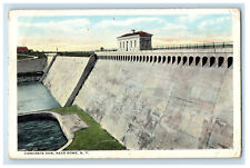 c1920s Concrete Dam Near Rome, New York NY Posted Antique Postcard picture