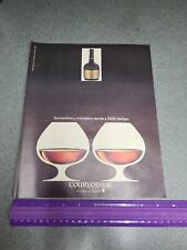 1990 COURVOISIER Le Cognac de Napoleon Vintage PRINT AD picture
