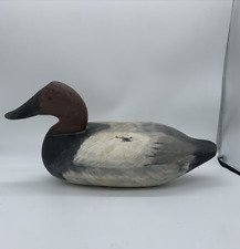 Vintage Maryland Upper Bay Canvasback Drake Working Duck Decoy picture