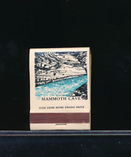1940s - 1950s MAMMOTH CAVE KENTUCKY Partial Unstruck Vintage Matchbook picture