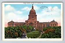 Austin TX-Texas, Texas State Capitol , Vintage Postcard picture
