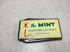 Vintage The MINT DOWNTOWN LAS VEGAS Casino Collectible Money Clip Knife picture
