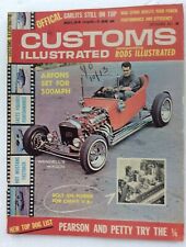 Customs Illustrated Magazine Dec. 1964 Cars Rods Performance Dragstrip Vintage picture
