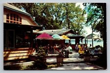 The Terrace Lake Lawn Lodge Delavan Wisconsin Vintage Unposted Postcard picture