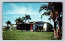 Sarasota FL-Florida, Queen Palm Home, Advertising, Antique Vintage Postcard picture