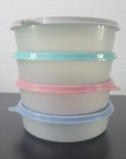 TUPPERWARE  USA VINTAGE #1286 Little Wonders® set of 4 containers with Lids picture