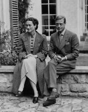 1939 Duke And Duchess Of Windsor At Their Temporary Home Ashdown Old Photo picture