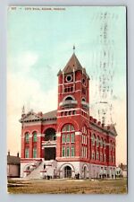 Salem OR-Oregon, City Hall, Antique, Vintage c1911 Postcard picture