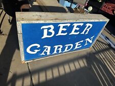 Beer Garden Large Outdoor Sign picture