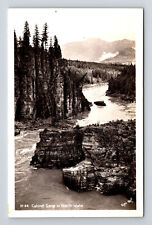 RPPC Scenic View of Cabinet Gorge in Northern Idaho ID Postcard picture