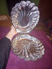 Silver Plated Clam Shell Dish Footed Silver Plated  USA-READ DETAILS  picture