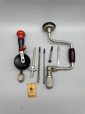 Vintage Stanley Handyman Drill Set H1250 H1220 Read Description  picture