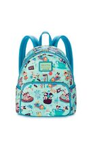 Disney Mickey Mouse and Friends Play in the Park Loungefly Mini Backpack New picture