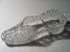 Antique Bryce Brothers match strike large glass slipper unmarked picture