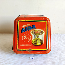 Vintage Original Aida Stove & Lamp Advertising Tin Box Germany Collectible TI485 picture