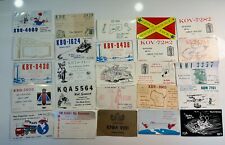 Lot of Vintage 1960s-1970s HAM RADIO QSL Cards picture